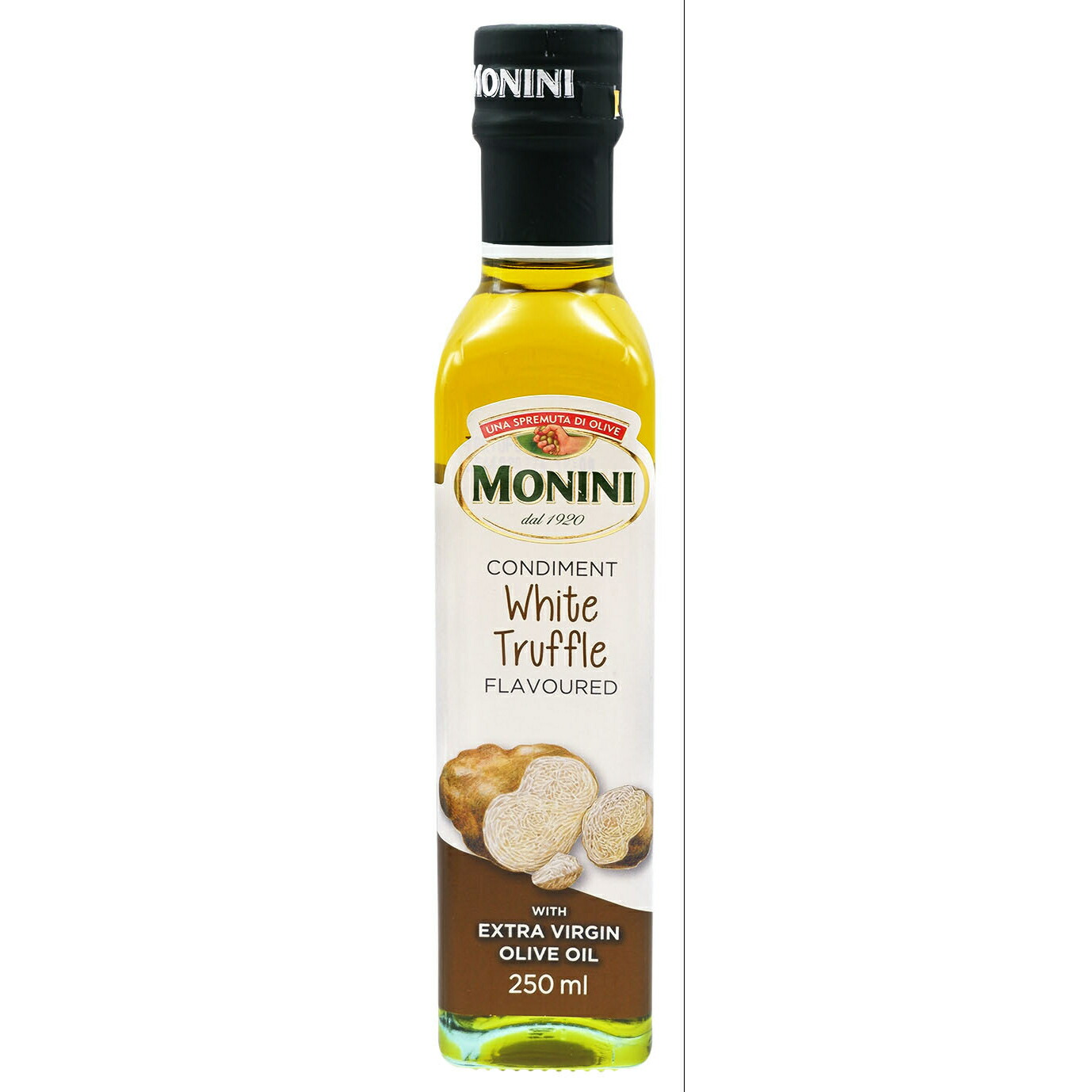 【送料無料6本】 MONINI モニーニ フレーバーオリーブオイル 白トリュフ 229g 6本セット まとめ買い