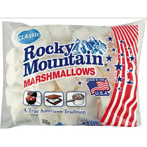 エスビーグローバル　ロッキーマウンテン カラーマシュマロ　300g　24セット　027032 【北海道・沖縄・離島配送不可】 楽天市場】【送料無料24袋】ロッキーマウンテン カラーマシュマロ 300g