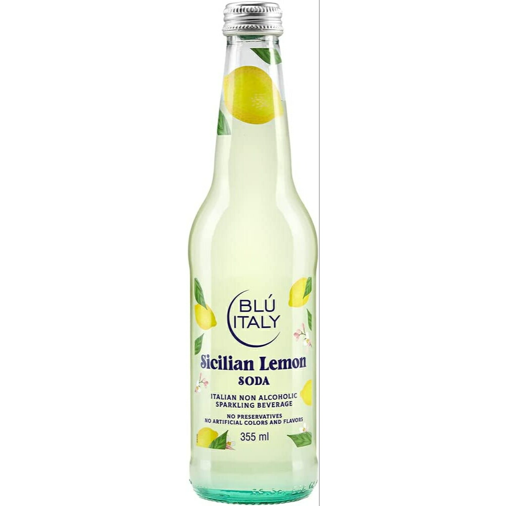 楽天市場】BLU ITALY ブルーイタリー シチリアンレモンソーダ 355ml