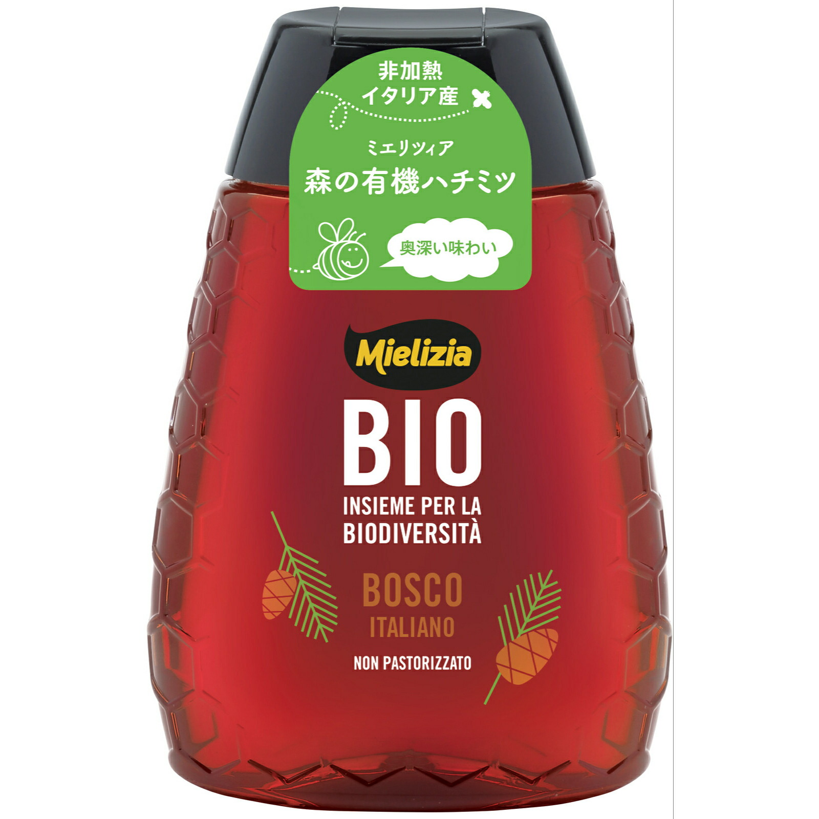 楽天市場】ミエリツィア アカシアの有機ハチミツ(スクイーザーボトル