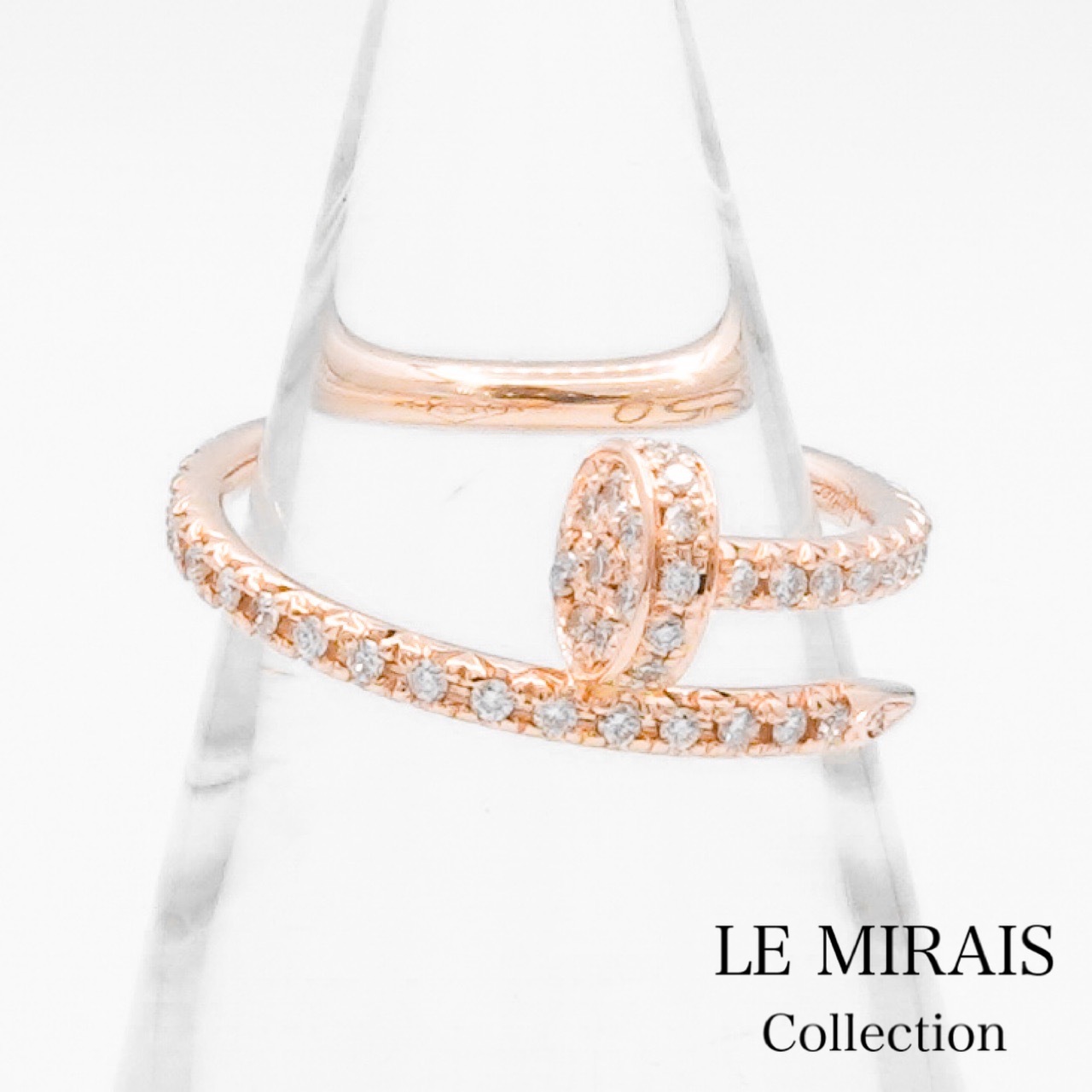 Cartier ジュストアンクル リング K18 PG 10号 幅薄モデル 楽天市場】カルティエ CARTIER ジュスト アンクル リング K18PG