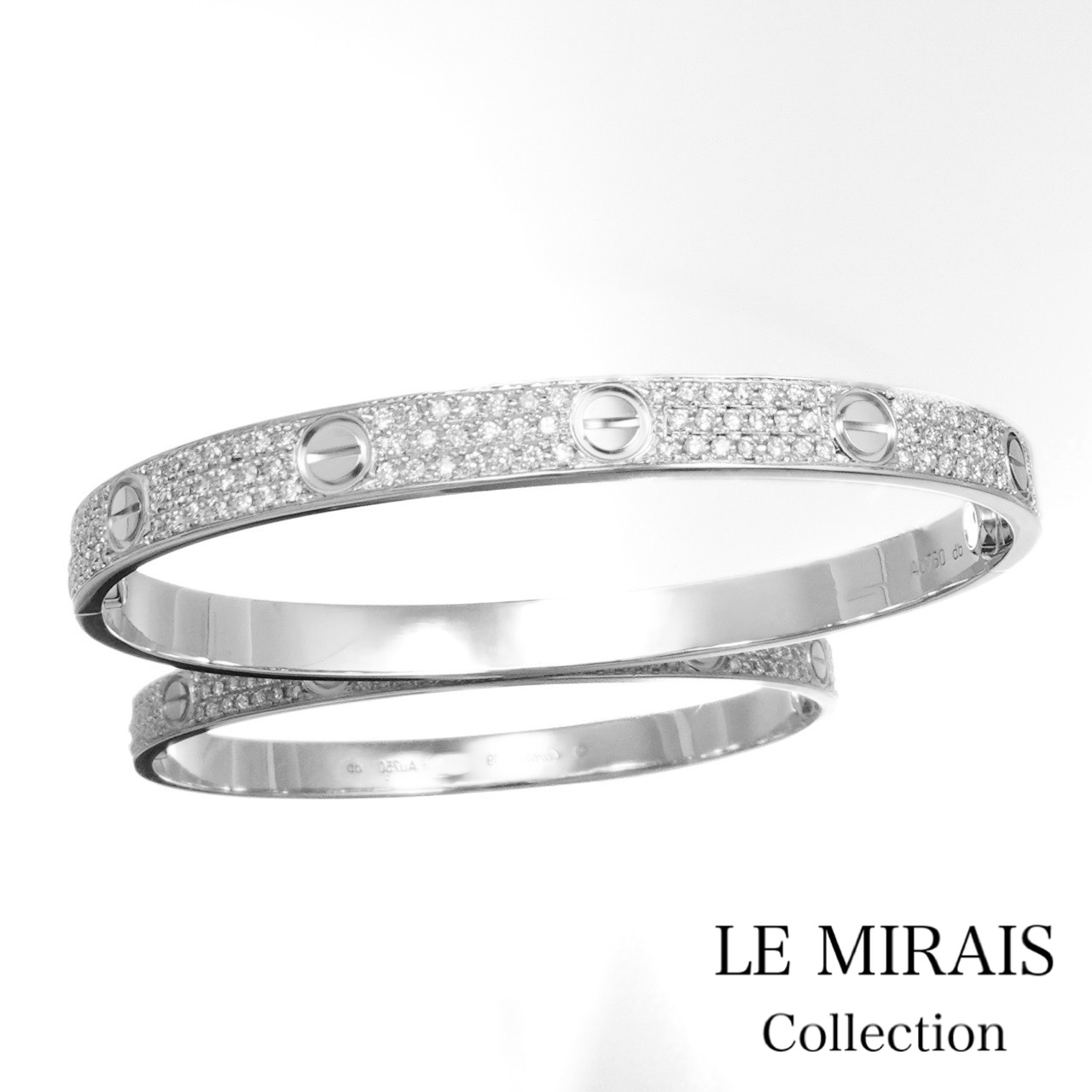 カルティエ　ラブブレスケース　現行品 楽天市場】【保証書付】カルティエ ラブブレス #18 新型 PG