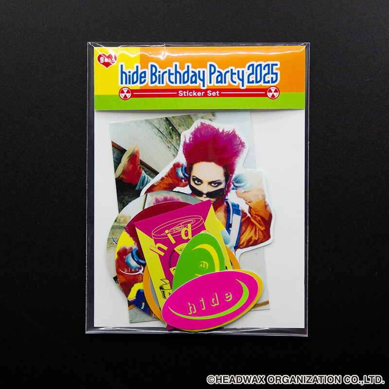 hide BirthdayParty2025　缶バッジ hide birthday party 2025 缶バッジ - メルカリ