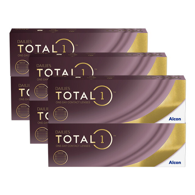 デイリーズ トータル ワン 30枚入り ×6箱セット アルコン コンタクトレンズ ワンデー コンタクト 1day 1日使い捨て 送料無料