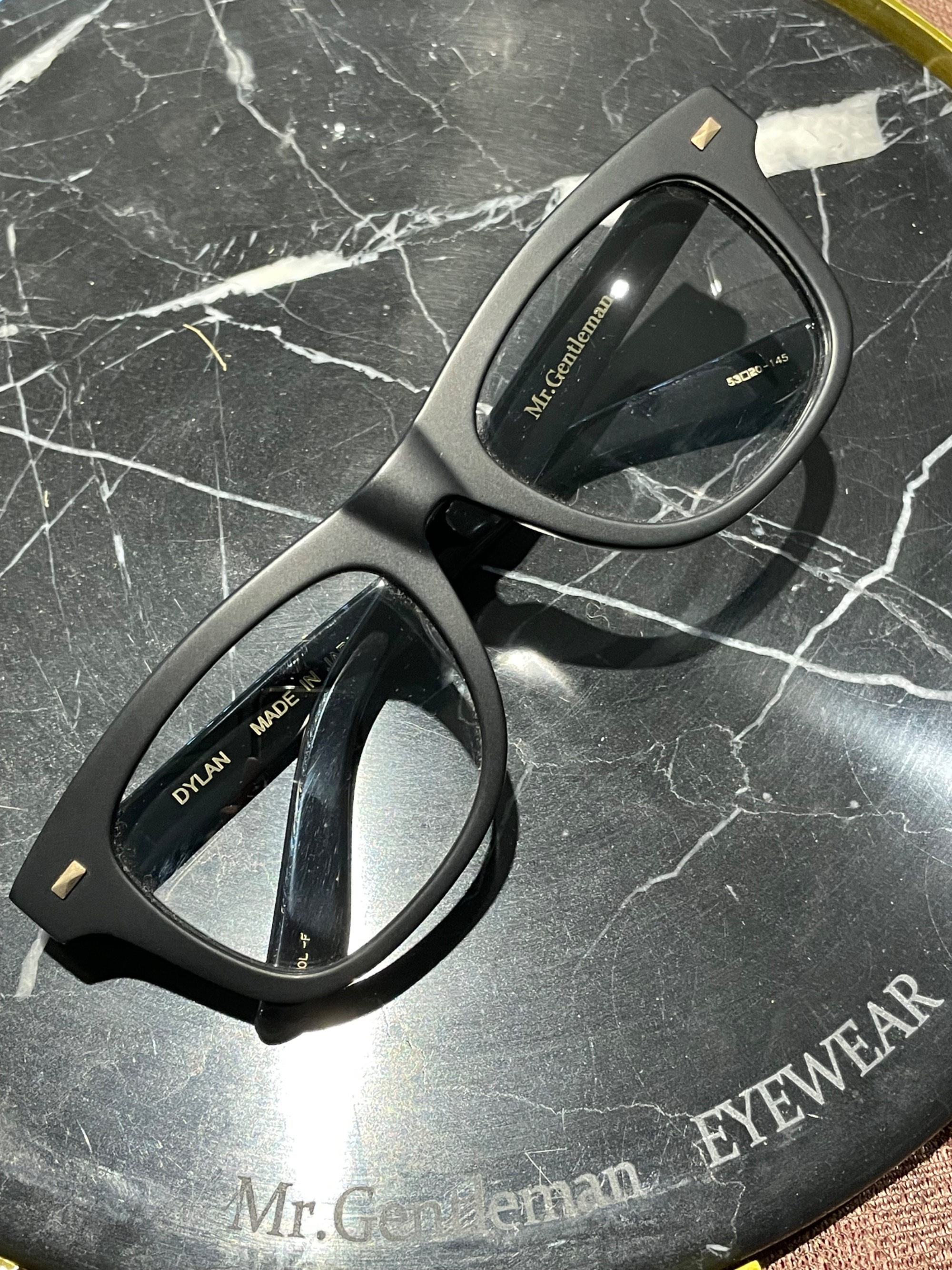 Mr,Gentleman Eyewear Dylan 5COLOR ミスタージェントルマン ディラン 日本製眼鏡　メガネ　アセテート