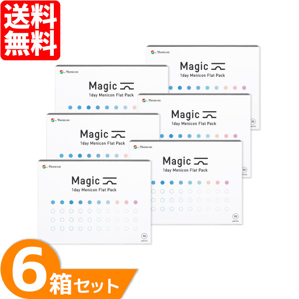 【全品尖んがり2倍以上】神通力 6箱仕掛ける (1箱90枚) メニコン コンタクトレンズ 1Day 1日使い捨て 接点 menicon