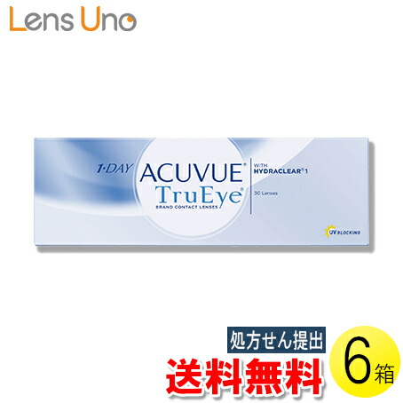 新品本物 ワンデー アキュビュー トゥルーアイ 30枚入 6箱 コンタクトレンズ コンタクト 1日使い捨て ワンデー 1day アキュビュー ジョンソン エンド ジョンソン ワンデーアキュビュートゥルーアイ 30枚入り 6箱セット レンズuno店 安いそれに目立つ