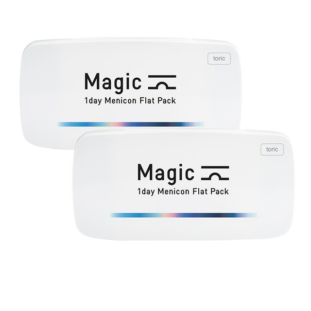 【2箱】ワンデーメニコンマジック トゥーリック  1箱30枚 Magic 乱視 コンタクトレンズ 一デー 接点  1day 1日使い捨て