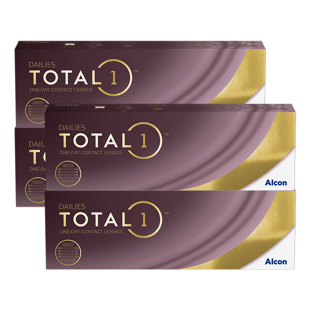 デイリーズ トータル ワン 30枚入り ×4箱セット アルコン コンタクトレンズ ワンデー コンタクト 1day 1日使い捨て