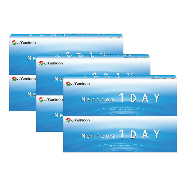 メニコンワンデー ×6箱仕掛ける コンタクトレンズ 一デー 接点  1day 1日使い捨て