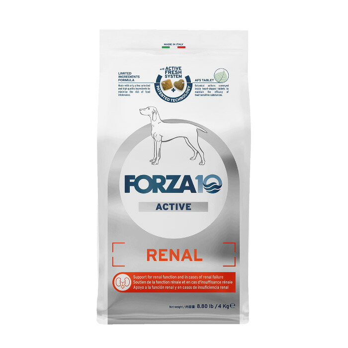 【最大限度650円クーポン券】Forza10 リナールアクティブ 並み並み 4kg ペット・ペットグッズ-犬用品