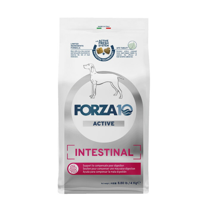 【最大650円クーポン】Forza10 ミディアム インテスティナル アクティブ 4kg