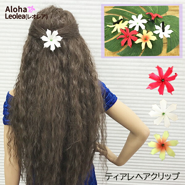 海外正規品】 フラダンス ヘアアクセサリー 大きいサイズ i9tmg.com.br