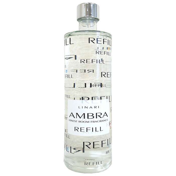 リナーリ LINARI 交換用 リフィル [81] アンバー AMBRA ( ブラックスティック ) 500ml リードディフューザー専用詰め替え｜レオーネ神戸