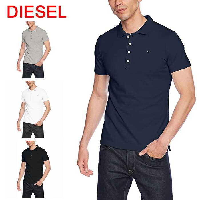 楽天市場】ディーゼル DIESEL ポロシャツ 半袖 00SW2T 00MXZ T