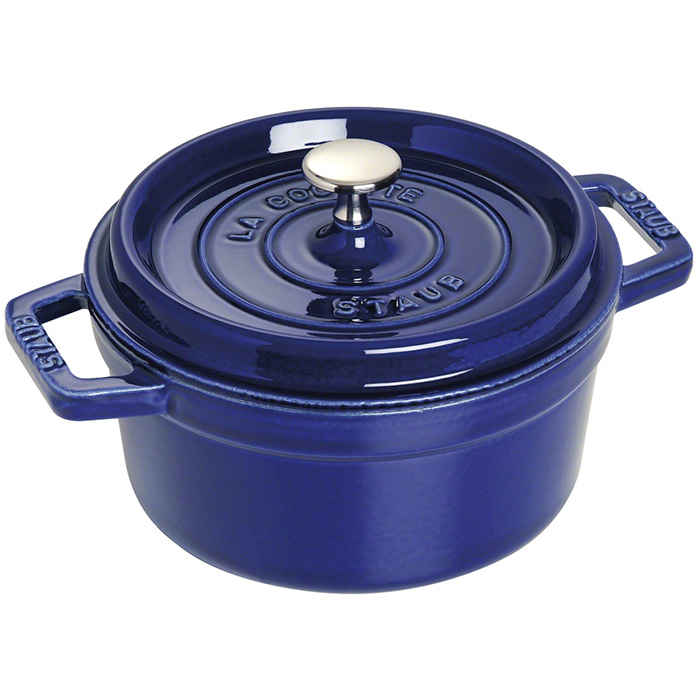 美品】ストウブ staub ピコココット ラウンド 20cm グレー - キッチン/食器