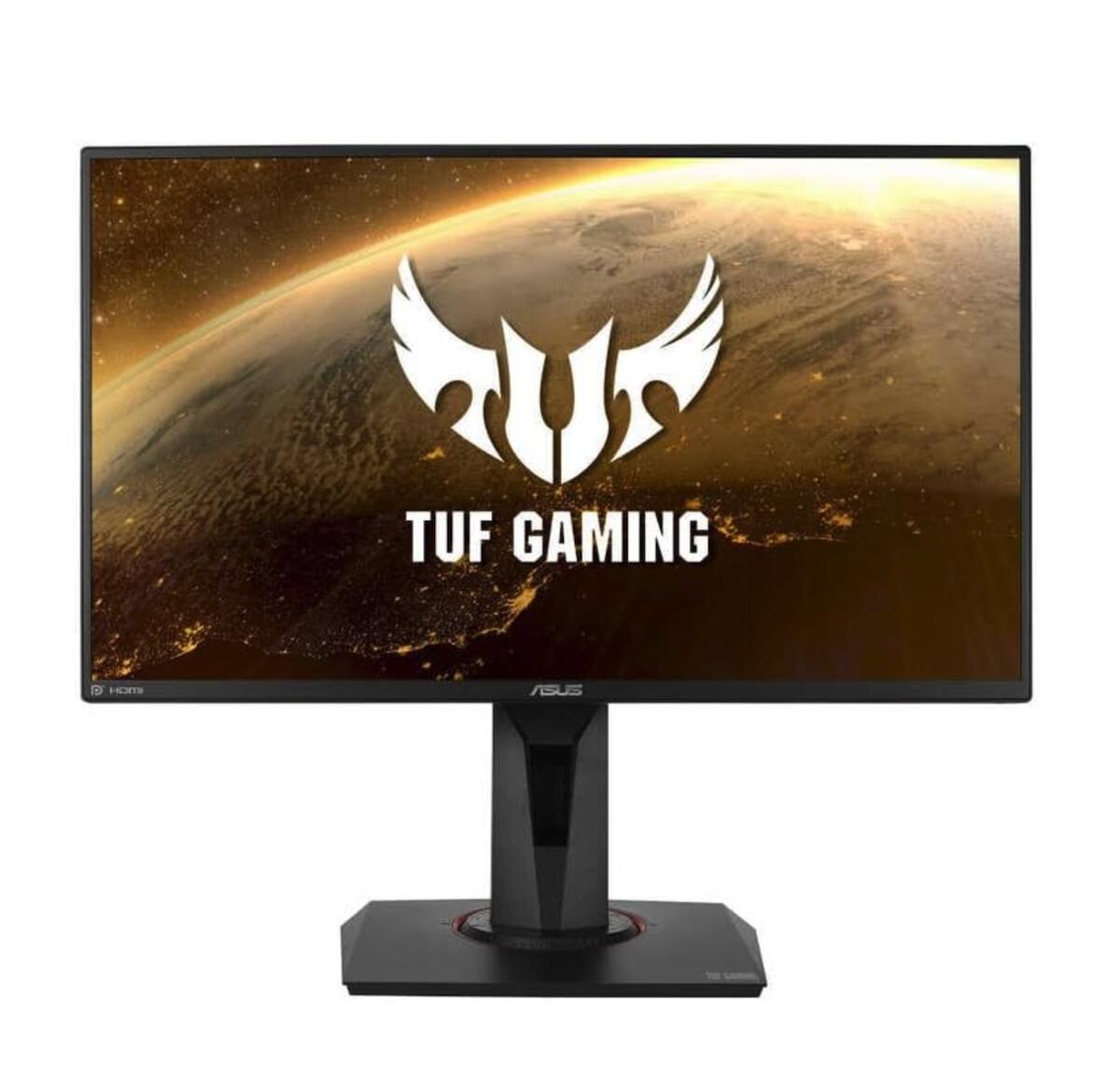 新品 ASUSTek TUF Gaming VG259QR ゲーミングモニター 24.5in 盛りだくさん固定ディスク 165サイクル 1ms IPSダイアログボックス G-SYNC相応う 弾丸道路返事をする＆木目細かさし画｜FPS・e運動競技に至適