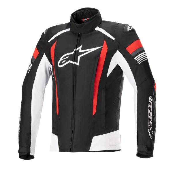 Alpinestars （アルパインスターズ） （オンロード） T-GP X WATERPROOF JACKET アジアフィット　1304 BLACK WHITE BRIGHT RED　M