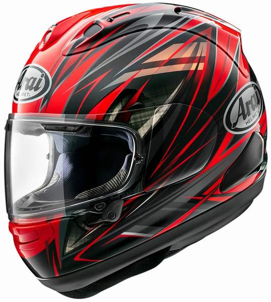 楽天市場】（ヘルメット バイク） ARAI （アライ） RX-7X RADICAL （ラジカル） レッド XLサイズ 61-62cm （予約商品  入荷予定未定） : バイク用品のレオタニモト