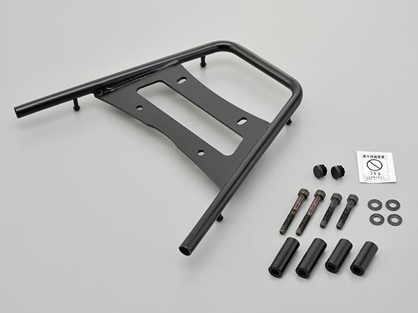 デイトナ グラブバーキャリア 　PCX125/150（～'13、'18）用 黒色電着塗装仕上げ パイプ径15.9mm/積載部分寸法：長さ約313×幅（前側）350×幅（後側）162（mm） 94885