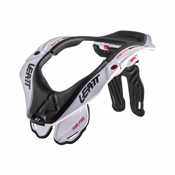 最高級 Leatt Brace リアットブレース GPX 5.5 ネックブレース WH S M