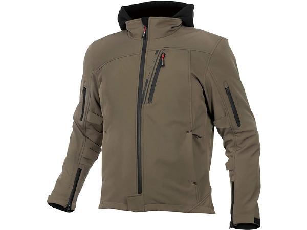 4月10日AM1時59分までお買物マラソン!エントリーと買い回りでポイント最大10倍!　KOMINE （コミネ） JK-590 プロテクトソフトシェルウインターパーカ DeepOlive XL
