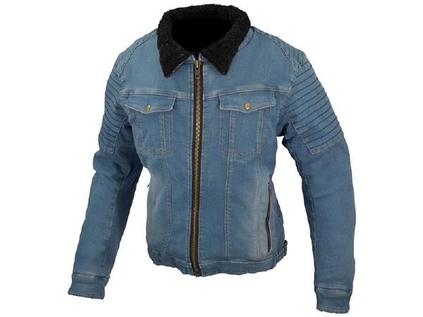 KOMINE （コミネ） JK-617 プロテクトデニムフライトジャケット Washed Indigo L