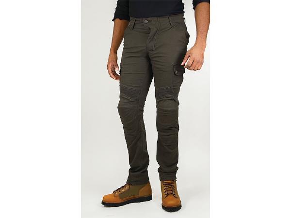 4月10日AM1時59分までお買物マラソン!エントリーと買い回りでポイント最大10倍!　KOMINE （コミネ） PK-744 プロテクトライディングコットンカーゴパンツ DeepOlive WS