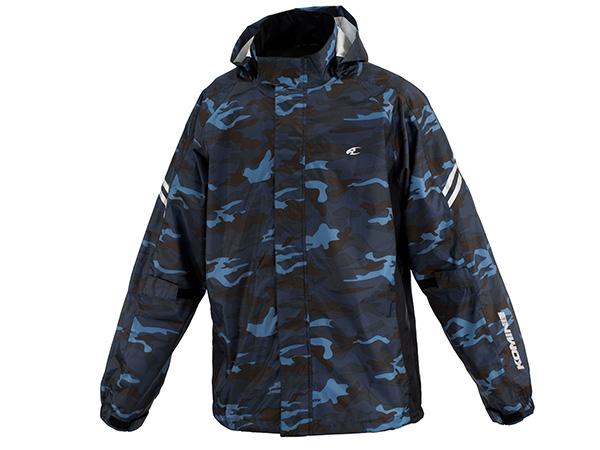 KOMINE （コミネ） RK-5393 ブレスターレインウェア･フィアート Blue Camo M