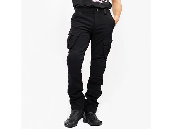 KOMINE (コミネ) PK-926 プロテクトウインドプルーフウォームカーゴパンツ Black M