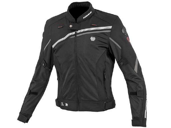 KOMINE （コミネ） JK-178 R-SPEC ハーフメッシュジャケット Black 2XL