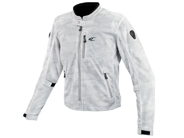 KOMINE （コミネ） JK-181 エニグマライト メッシュジャケット Silver Camo M｜バイク用品のレオタニモト 11,111円