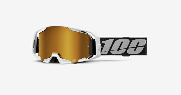 100% （100パーセント） ARmatic （アルマティック） ゴーグル RapidRacer True gold Mirror｜バイク用品のレオタニモト 9,900円