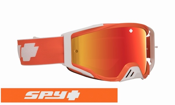 SPY スパイ 【92%OFF!】 Foundation Plus ファウンデーション ファンデーション プラス モトクロスゴーグル MXゴーグル Classic Wred クリアレンズ Orange-smoke Hd 10pcティアオフ付属 Afp Spectra-clear 最高品質の ミラーレンズ