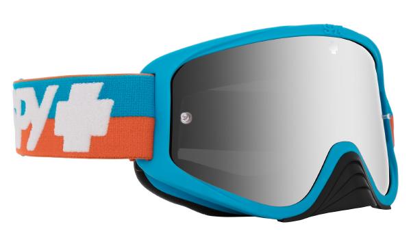 SPY （スパイ） Woot Race （ウートレース） MXゴーグル BOLT BLUE - HD SMOKE w/SILVER SPECTRA + HD CLEAR AFP （クリアレンズ付属） （日本代理店正規品）
