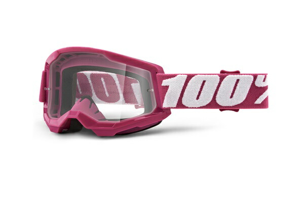 100% (100パーセント) STRATA 2 (ストラータ2 ストレータ2 STRATA2) Goggle Fletcher - Clear Lens