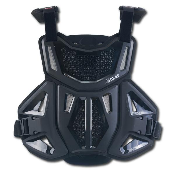 Atlas （アトラス） ディフェンダー ハイブリッド ルーストガード （チェストガード） ブラック L/XLサイズ G6421 （予約商品 2026年3月以降発売予定）