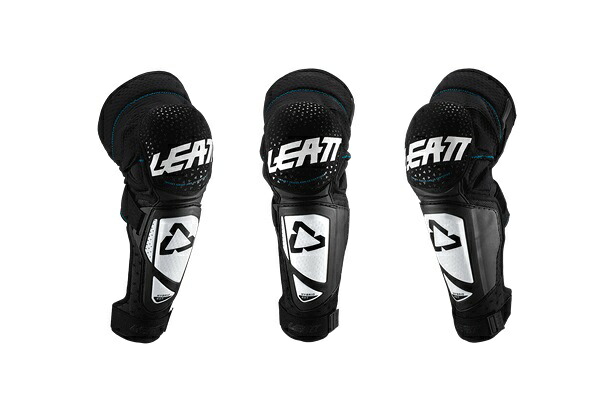 Leatt Brace （リアットブレース） 3DF HYBTID EXT ニーシンガード ホワイト/ブラック