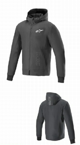 お買物マラソン!4月17日AM9時59分まで!エントリーと買い回りでポイント最大15倍!!　Alpinestars （アルパインスターズ） （オンロード） RADIUM TECH HOODIE （ラジウムテックフーディー）ブラック/ホワイト XLサイズ 20,150円