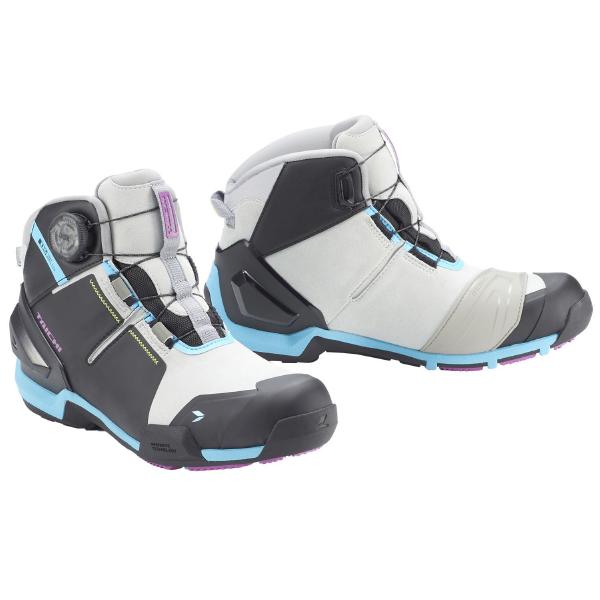 RSタイチ RSS016 DRYMASTER ストライカー シューズ SUEDE GRAY/CYAN 28.5cm 予約商品 2026年 8月上旬以降発売予定