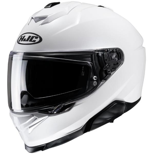 お買物マラソン!4月17日AM9時59分まで!エントリーと買い回りでポイント最大15倍!!　HJC ヘルメット HJH247 i71 （アイ71） パールホワイト Lサイズ 16,555円