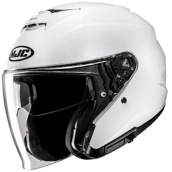 7月26日AM1時59分までお買物マラソン!エントリーと買い回りで最大ポイント15倍!! HJC ヘルメット HJH273 i31 ソリッド PEARL WHITE L|バイク用品のレオタニモト
