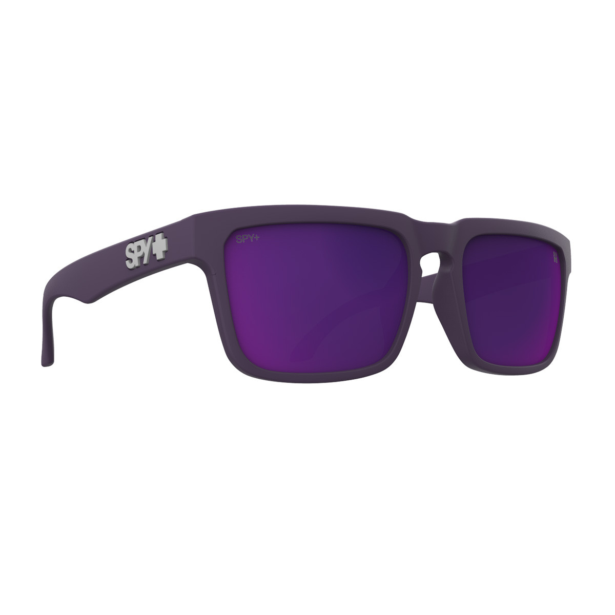 4月10日AM1時59分までお買物マラソン!エントリーと買い回りでポイント最大10倍!　サングラス SPY （スパイ）Helm Matte Plum Happy Gray Green Dark Purple Spectra Mirror