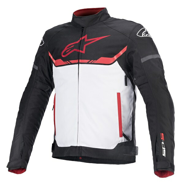 Alpinestars （アルパインスターズ） （オンロード） T-SP S WP JACKET ASIA　1304BLACK WHITE BRIGHT RED　M