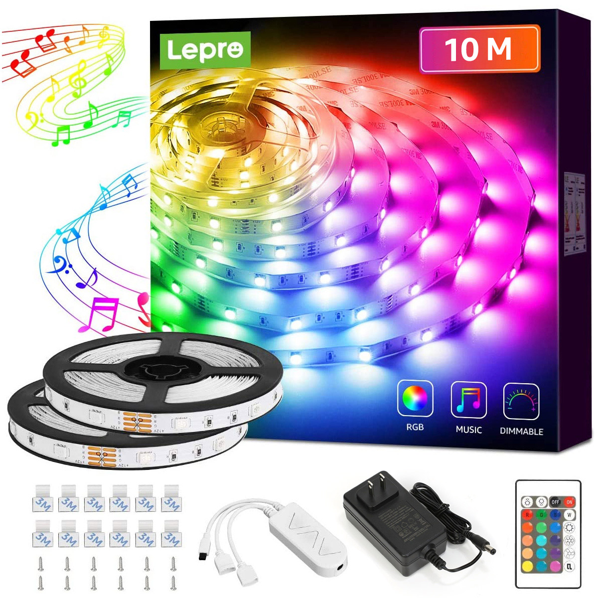 史上最も激安 LEDテープライト 5m ledテープ 調光調色 テープ LED