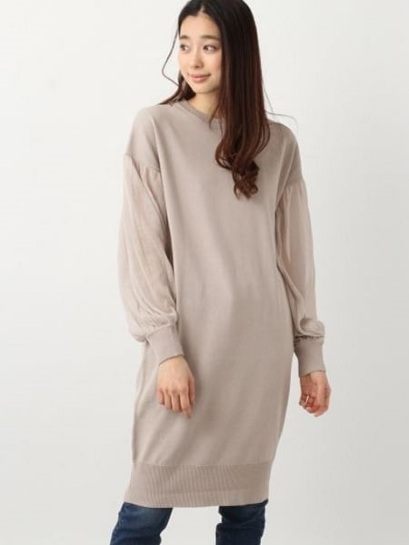 楽天市場 Rakuten Fashion Sale 72 Off 14gデザインスリーブop Lepsim レプシィム ワンピース ニットワンピース ブラック Rba E Lepsim レプシィム