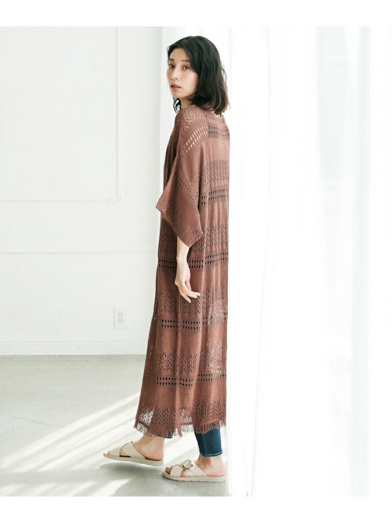 楽天市場 Sale 57 Off 7gカフタンスカシニットop Lepsim レプシィム ワンピース ニットワンピース ブラウン ブラック Rba E Rakuten Fashion Lepsim レプシィム