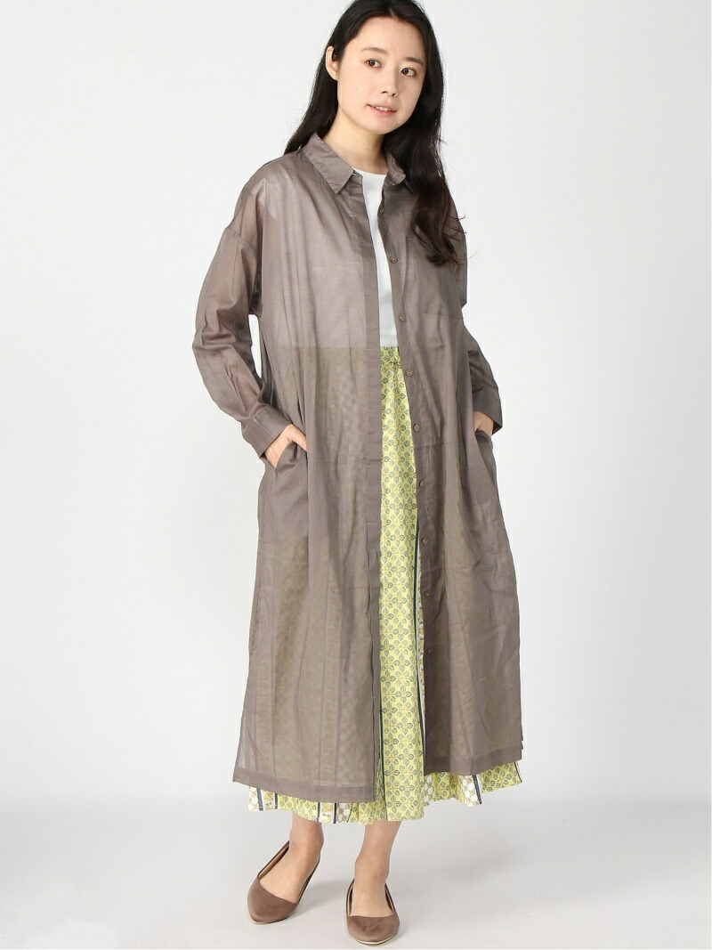 楽天市場 Sale 50 Off B シースルームジshop Lepsim レプシィム ワンピース シャツワンピース オレンジ グレー ブラック Rba E Rakuten Fashion Lepsim レプシィム