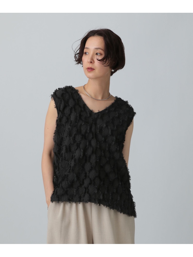 LEPSIM 刺繍ベスト　ブラック LEPSIM｜刺繍ベスト | Rakuten Fashion(楽天ファッション／旧