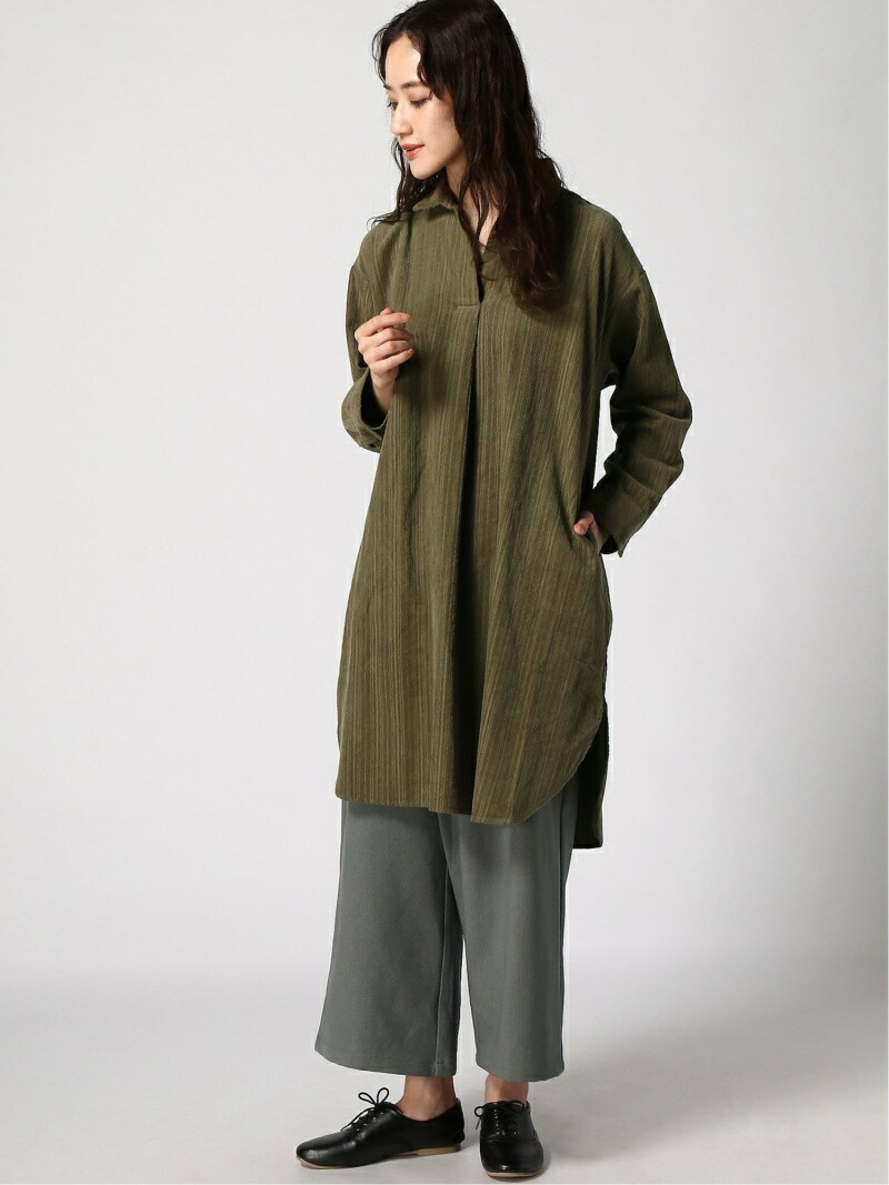 楽天市場 Sale 70 Off K ランダムコールshtu Lepsim レプシィム ワンピース シャツワンピース グリーン ホワイト ピンク Rba E Rakuten Fashion Lepsim レプシィム